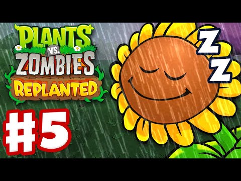 Cloudy Day! - Plants vs. Zombies: Replanted - Gameplay Walkthrough Part 5