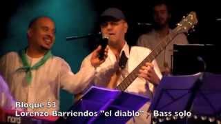 Bloque 53 , en vivo La palomilla en Huesca, con solos de Lorenzo Barriendos y Marcel Pascual