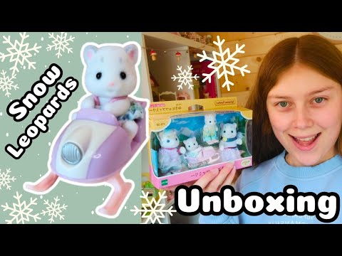 CC SNOW LEOPARD FAMILY--CALICO CRITTERS
