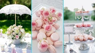 ❤ DIY Shabby Chic style-The Tea Party decor Ideas ❤| Home decor & Interior design | Flamingo mango|