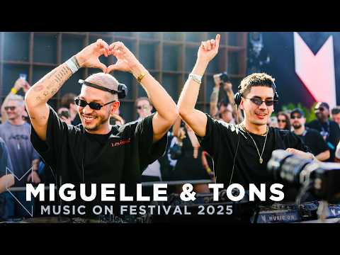 MIGUELLE & TONS at MUSIC ON FESTIVAL 2025 • AMSTERDAM
