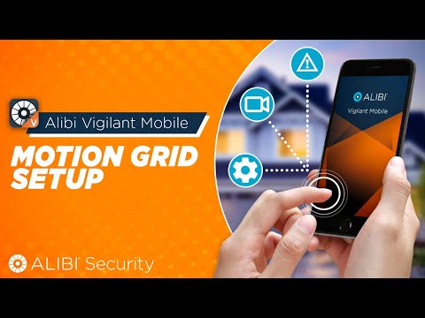 Alibi Vigilant Mobile - How To - Configuring Motion Grids