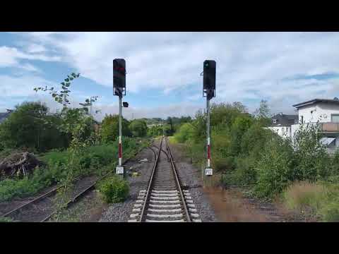 #92 Führerstandsmitfahrt RB96 Dillenburg - Betzdorf (Hellertal) im VT 1648