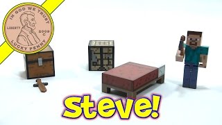 Minecraft Steve Core Player Survival Pack Series #1, Jazwares