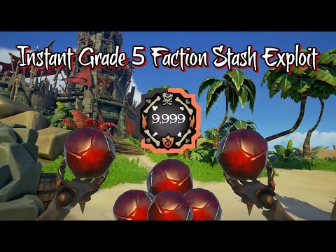 INSTANT Grade 5 Faction Stash for Hourglass | Sea of Thieves