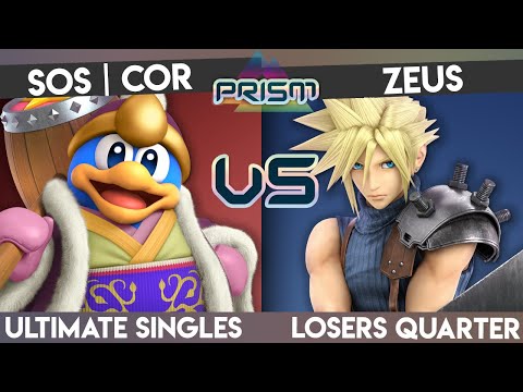 PRISM 198 - Cor (King Dedede) vs. Zeus (Cloud) - Losers Quarter - Smash Ultimate Singles