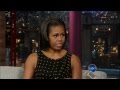 MichelleObama1 Letterman