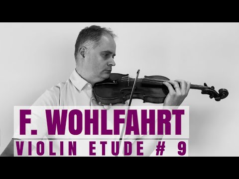 Franz Wohlfahrt Op.45 Violin Etude no. 9 from Book 1 by @Violinexplorer
