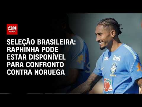 Copa do Mundo: Raphinha pode estar disponível para Brasil x Noruega | HORA H