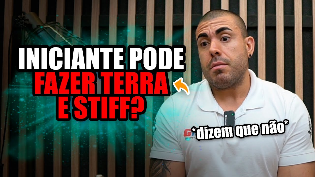Iniciante pode fazer agachamento terra e stiff