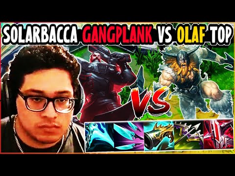 SOLARBACCA Gangplank Vs Olaf Top - NA Grandmaster - Patch 14.5