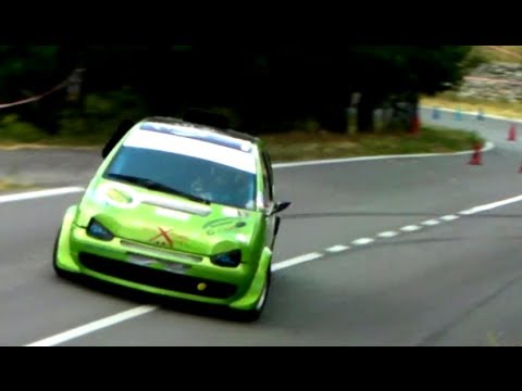 Crazy Twingo Passage - Bike Engine! Slalom Romagnano-Azzago