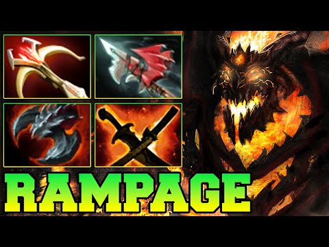 Rampage + 27 Kills Shadow Fiend Dota 2 ! SF Dota 2 Mid Lane Carry Meta Pro Gameplay Build Guide 7.39