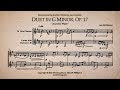 Alto Clarinet And Contra Alto Clarinet Duet In G Minor Op 17
