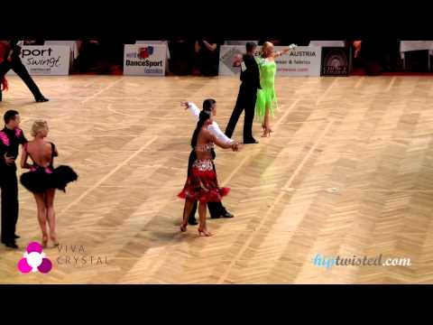 Volodymyr Lyatov - Veronika Myskho, Austrian Open 2013, WDSF WCH 10 dance, final - rumba