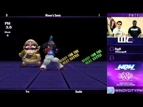 WDW - 10/21/2015 - Vro (Wario) vs Double (Lucario) - Winner's Semis
