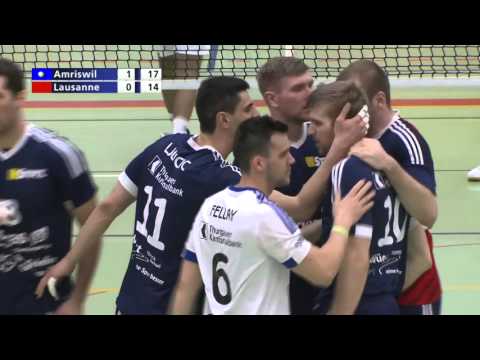 HL Männer Playoff 1 Volley Amriswil - Lausanne UC