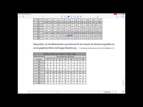 Aufg. 3 – Biegebemessung und Anschluss Druckgurt Plattenbalken (Klausur WiSe 20/21)