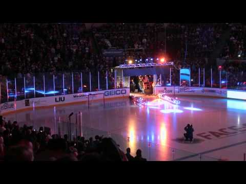 New York Islanders 2013-14 Home Game Season Opener vs Columbus Blue Jackets