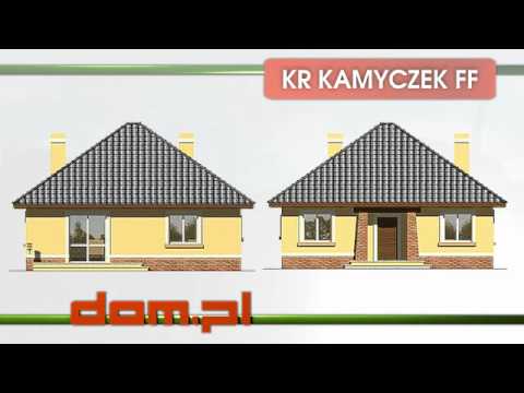 Projekty domów parterowych - KR Kamyczek