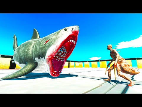 Aquatic Units Team VS Infernals Units Team - Animal Revolt Battle Simulator