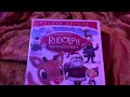 Rudolph The Red Nose Reindeer DVD USA Unboxing