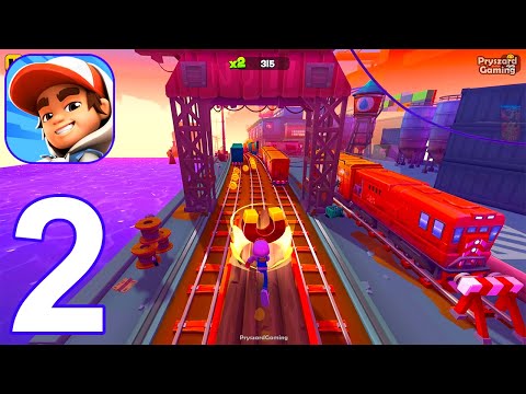 Subway Surfers City - Gameplay Walkthrough Part 2 DOCKS Unlocked (iOS, Android Gameplay)
