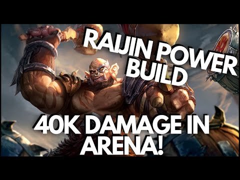 Raijin's Full Power Build is Devastating! - Arena Gameplay - Mid/Mage - Smite Game Post 9.10 Update