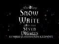 Lumikki Ja Seitsemän Kääpiötä Snow White The Seven Dwarfs Disney BluRay Promo Finnish Suomi