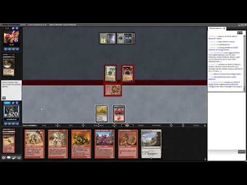 Premodern: The Rock vs Goblins Match 1