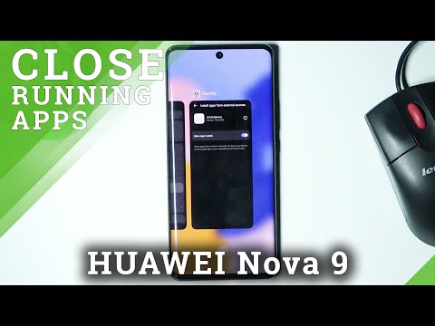 How to Close Running Apps in HUAWEI Nova 9 – Turn Off Background Apps