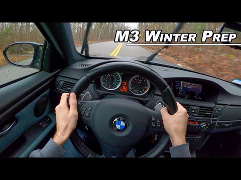 Winter Ready E92 M3 Daily Driver - POV Drive (Binaural Audio)