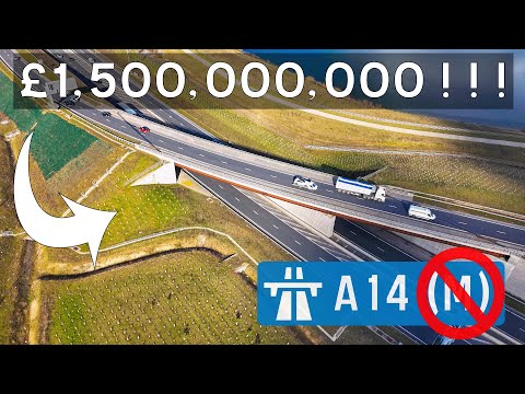 Secrets Of The £1.5 BILLION Smart Motorway That's NOT A MOTORWAY - A14(M)