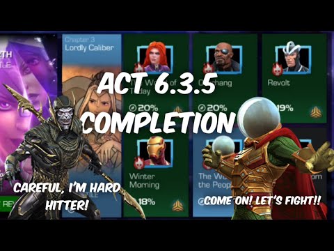 Act 6.3.5 (The World For The People) COMPLETION!! | Marvel Contest Of Champions