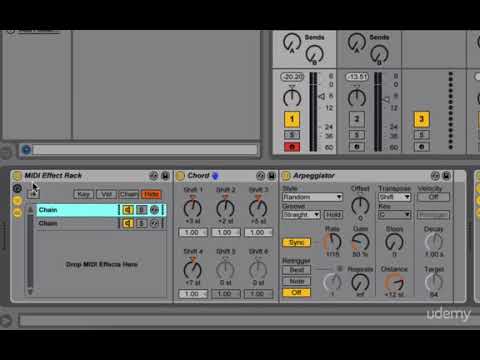 Ultimate Ableton Live 9: Part 5 - MIDI & Audio Effects : MIDI Effect Rack