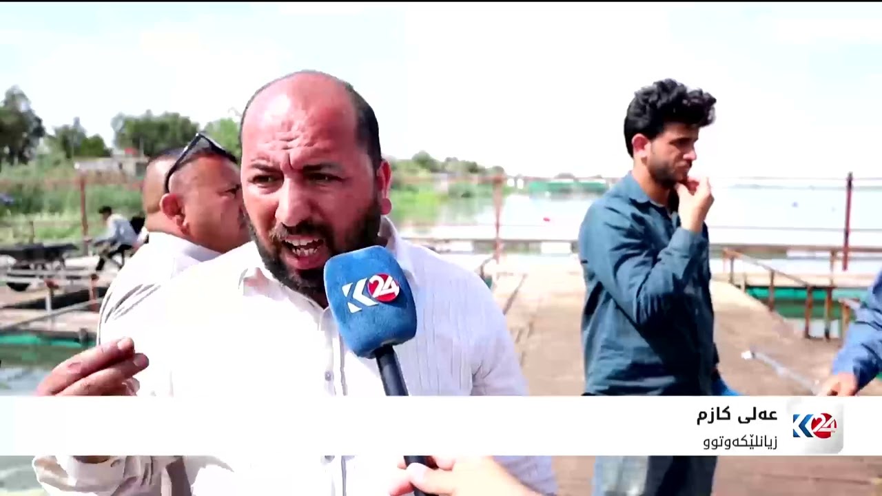 ڤیدیۆ | پیسبوونی ئاوی رووباری دیجلە زیانی بە ماسیگرەکان گەیاندووە