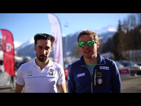 Antonioli e Boscacci dopo il bronzo nella team race