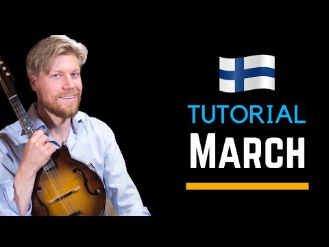 Mandolin Lesson - Hiljaiset Soinnut - Folk Music from Finland
