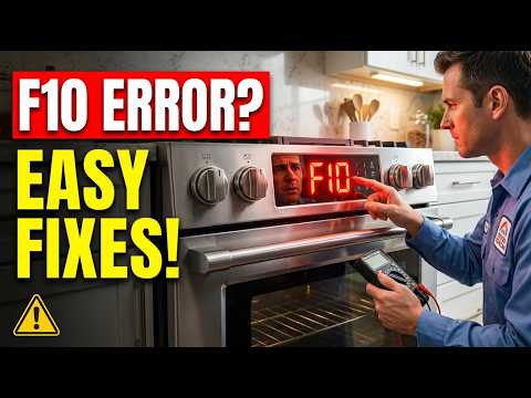 Frigidaire Stove Error Code F10? Causes, DIY Fixes & When to Call a Pro