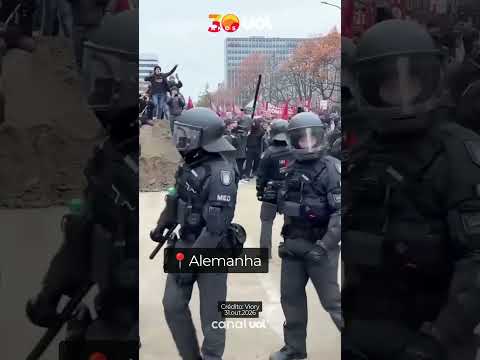 Onda de protestos mobiliza outros países da Europa após força na França