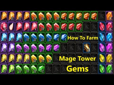 How To Farm Mage Tower Gems ! | WoW Shadowlands 9.2