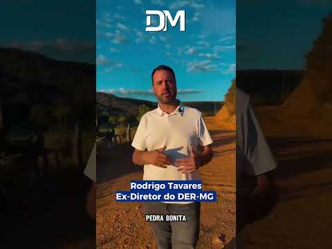 DER-MG avança na licitação para asfalto entre Pedra Bonita e a BR-116