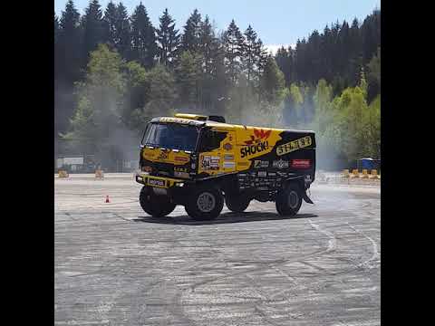 LIAZ Drift Show in Benelux RX Rally Cross 2019