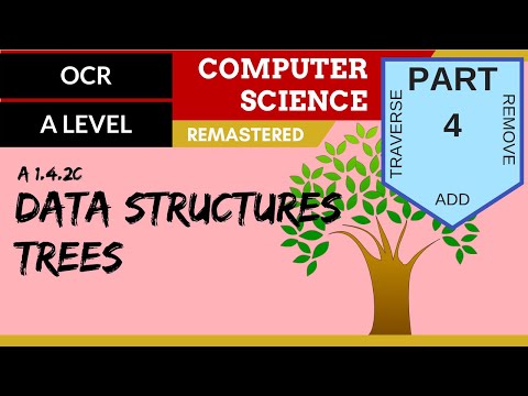 95. OCR A Level (H446) SLR14 - 1.4 Data structures part 4 - Trees (operations)