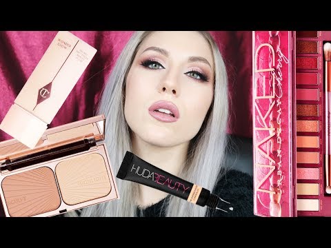 Paso a paso probando Charlotte Tilbury, HUDA, Naked Cherry con Charleta || GotyMakeUp3
