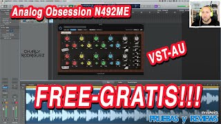 Video thumbnail for 🎁ANALOG OBSESSION N492ME (PLUGIN EQUALIZACIÓN ANALÓGICO) GRATIS!!! 🎁 by Charly Rodriguez