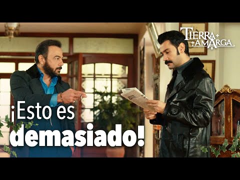 Yılmaz leyó la entrevista de Züleyha y Demir - Capítulo 76 @TierraAmarga