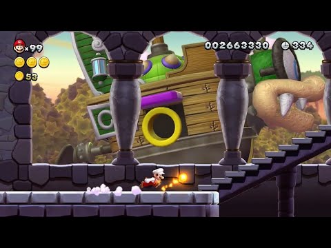 New Super Mario Bros U Walkthrough - Part 5 - Soda Jungle