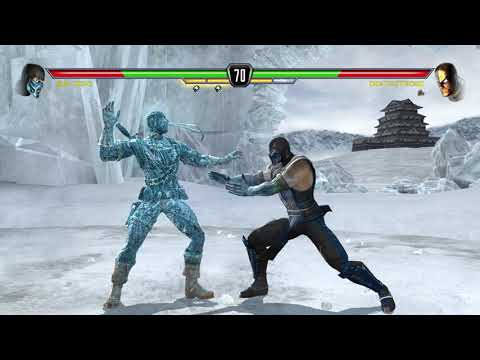 MK VS DC Battles Sub Zero VS Deathstroke