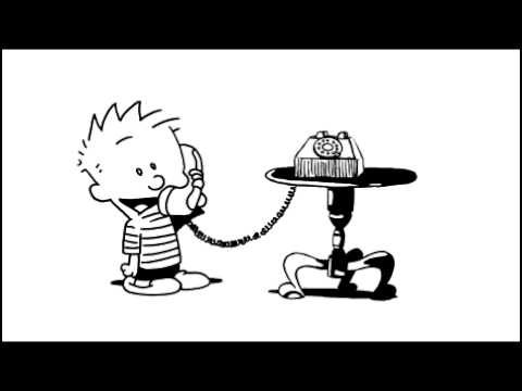 Calvin and Hobbes animation